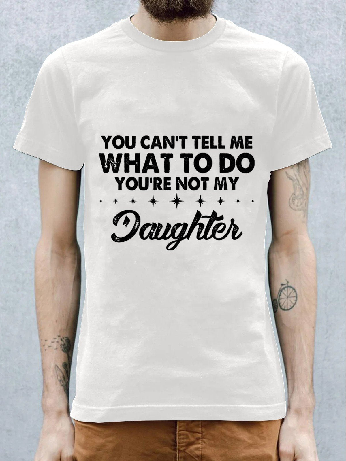 You Can't Tell Me Men's T-shirt - Outlets Forever
