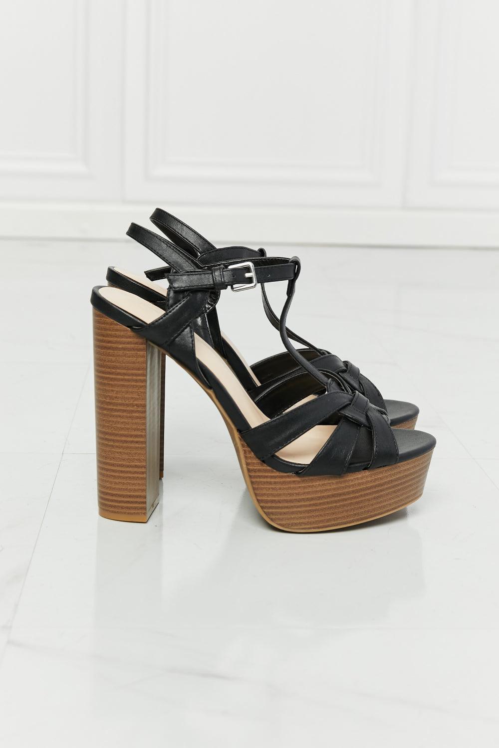 Legend She's Classy Strappy Heels - CADEAUME