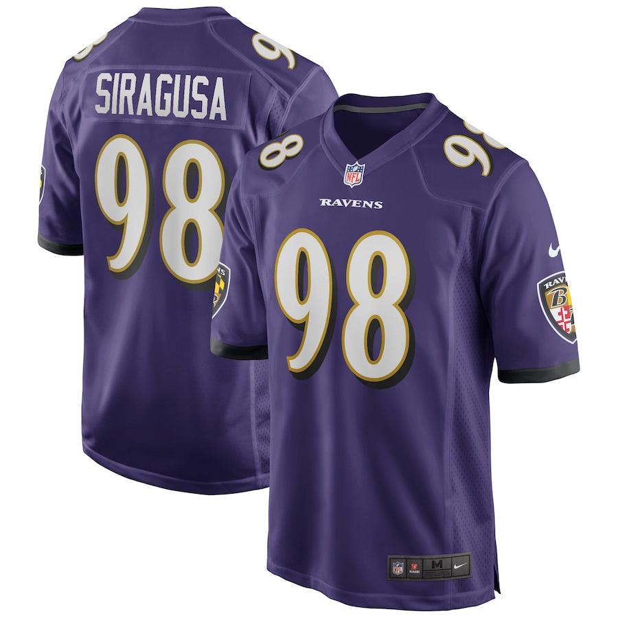 Men’s Baltimore Ravens Tony Siragusa Nike Purple - CADEAUME