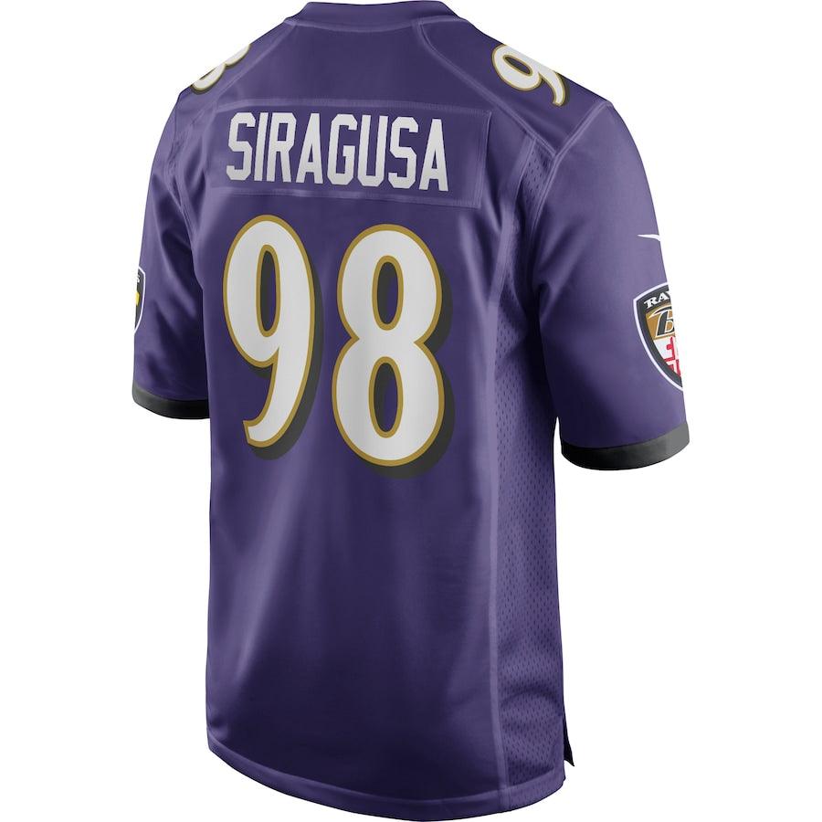 Men’s Baltimore Ravens Tony Siragusa Nike Purple - CADEAUME