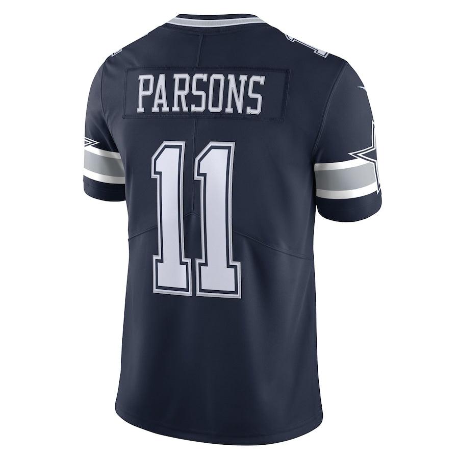 Men’s Dallas Cowboys Micah Parsons Nike Navy Vapor Jersey - CADEAUME