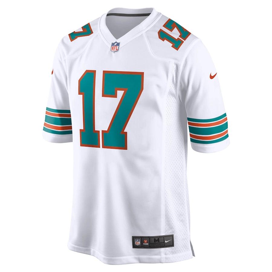 Men’s Miami Dolphins Jaylen Waddle Nike White Jersey - CADEAUME