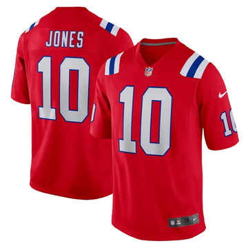 Men’s New England Patriots Mac Jones Red 2021 NFL Jersey