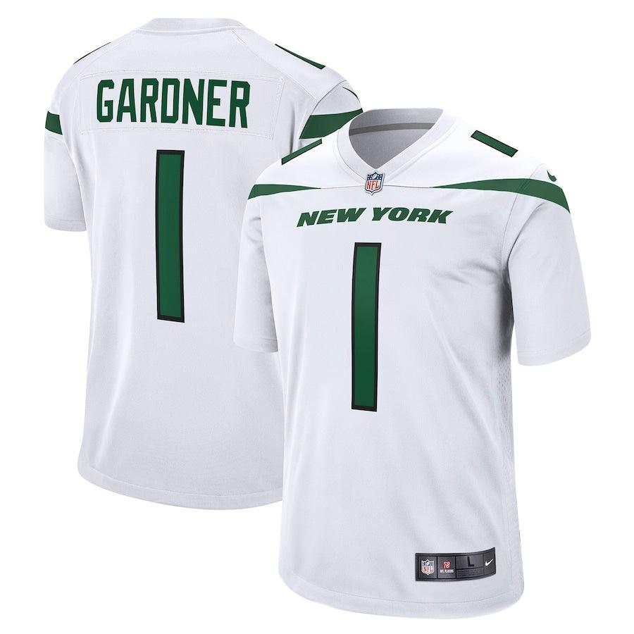 Men’s New York Jets Ahmad Sauce Gardner Nike White 2022 Jersey - CADEAUME