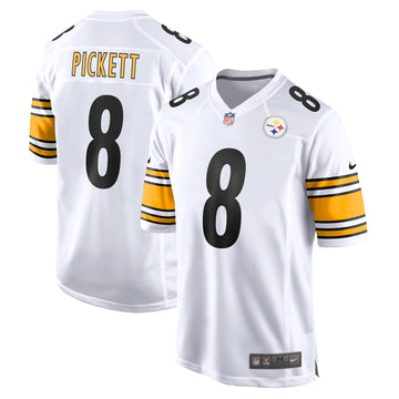 Men’s Pittsburgh Steelers Kenny Pickett Nike White 2022 Jersey