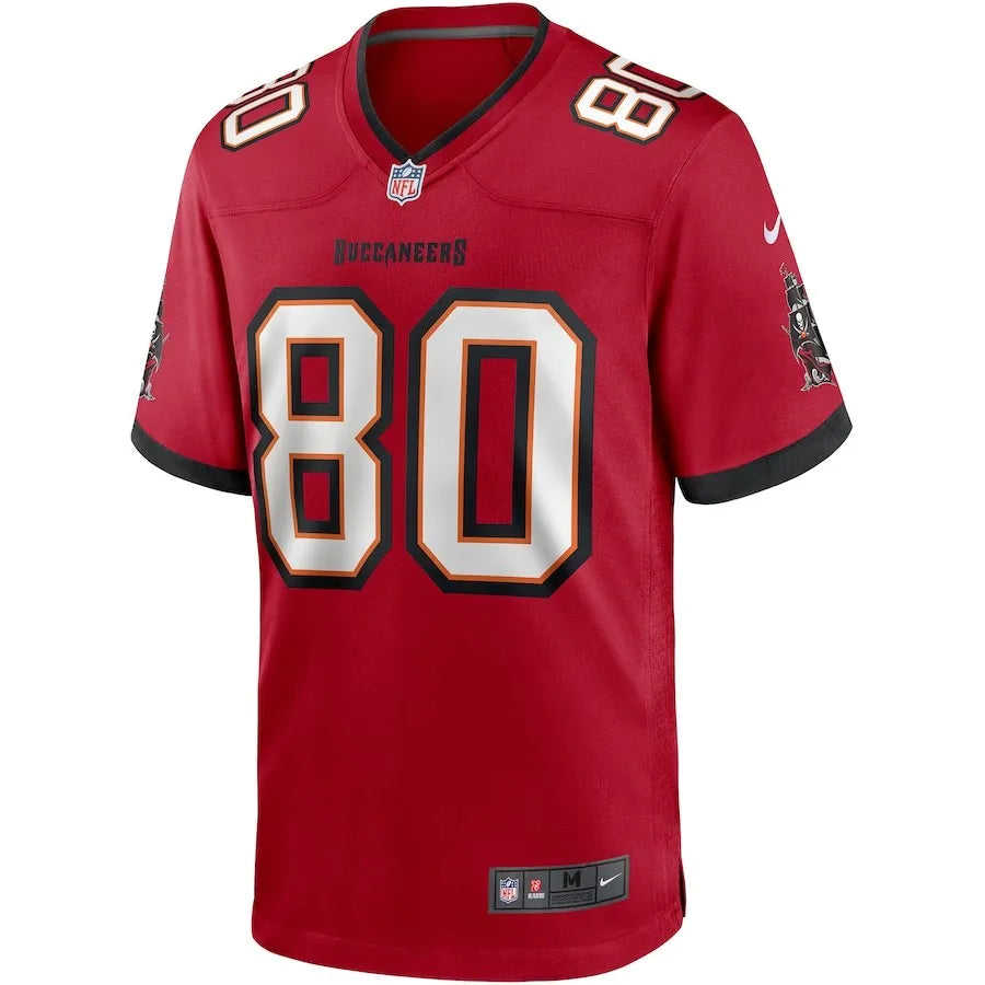 Men’s Tampa Bay Buccaneers O.J. Howard #80 Red Player Game Jersey - CADEAUME