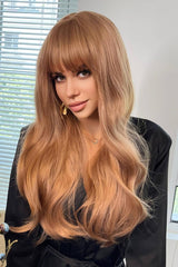 Natural Wave Full Machine Synthetic Wigs 26" - CADEAUME