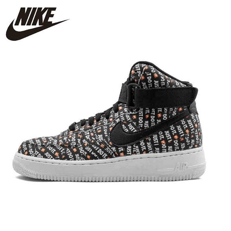 NIKE AIR FORCE 1 HI LX AF1 JDI Woman Skateboarding Shoes New Arrival High Help Comfortable Anti-Slippery Sneakers #AO5138 - CADEAUME