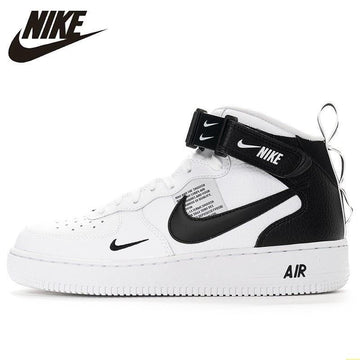 Nike Air Force 1 New Arrival Men Skateboarding Shoes Anti-Slippery Air Cushion Original Outdoor Sports Sneakers #804609