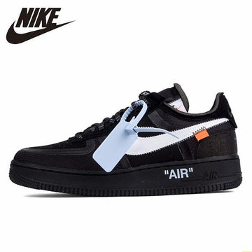 Nike Air Force 1 Original Off-white Ow Jointly Men Skateboarding Shoes Leisure Time Sports Sneakers#AO4606-001