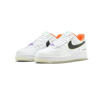 Nike Air Force1 AF1 Air Force One Men's and Women's Pure White Wheat Classic Sports Casual Shoes