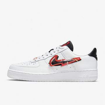 Nike Air force1 AF1 Air Force One sneakers carabiner black and white red sneakers
