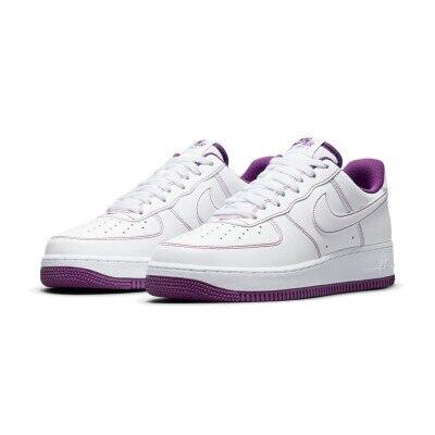 Nike Air Force1 AF1 Air Force One white and red stitching sneakers sneakers men&#39;s shoes CV1724-100 CV1724-105 - CADEAUME