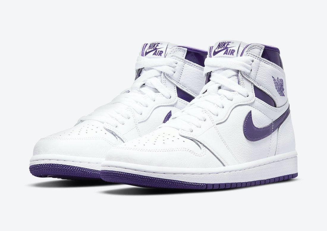 Nike Air Jordan 1 High OG “Court Purple” Women's Basketball Shoes - CADEAUME