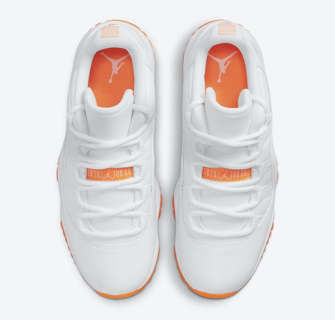 Nike Air Jordan 11 Low “Citrus” Women's Running Shoes - CADEAUME