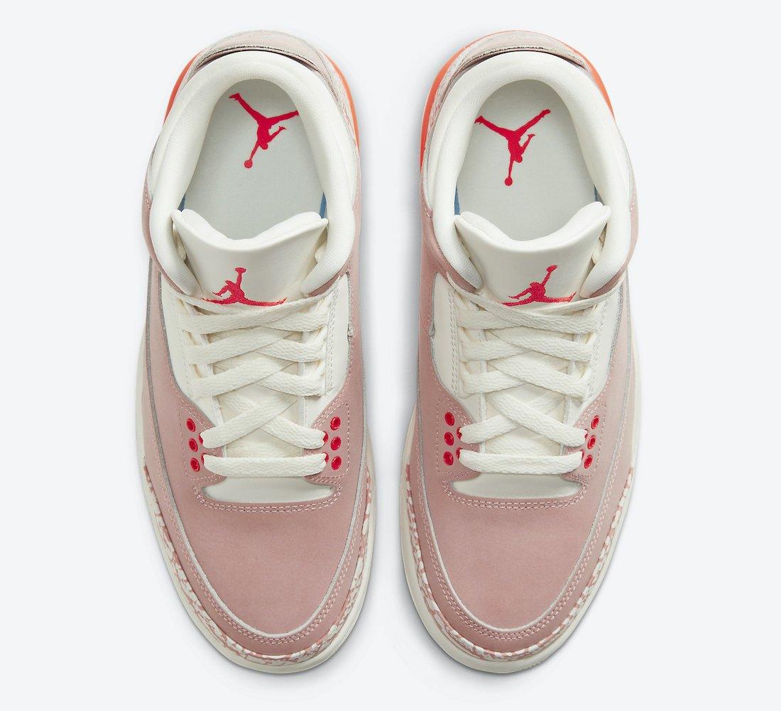Nike Air Jordan 3 “Rust Pink” Women's Basketball Shoes - CADEAUME