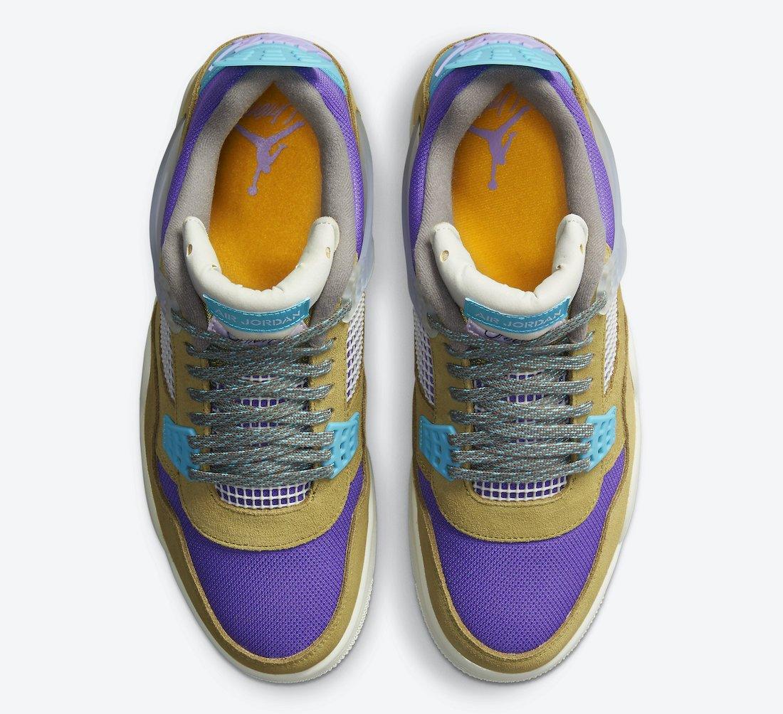 Nike Air Jordan 4 “Desert Moss” Men's Basketball Shoes - CADEAUME