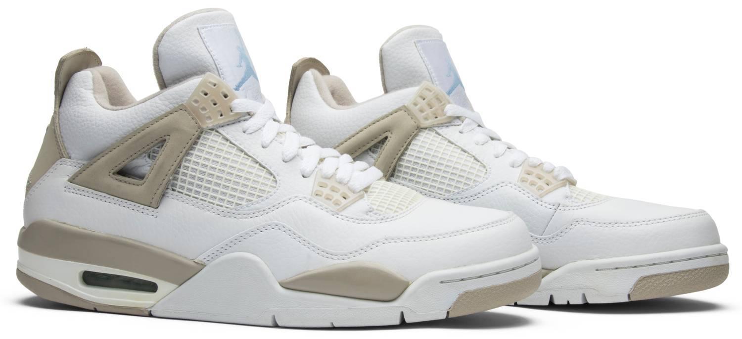 Nike Air Jordan 4 GS “Linen” Women's Basketball Shoes - CADEAUME