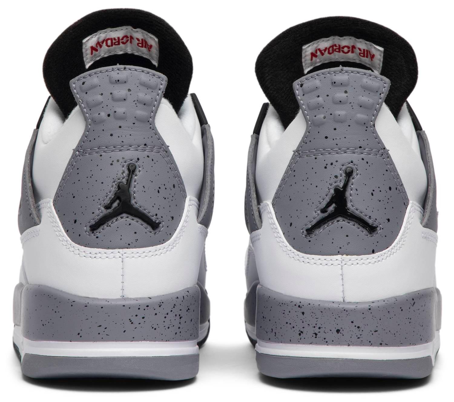 Nike Air Jordan 4 Retro GS 'Cement' Men's Basketball Shoes - CADEAUME