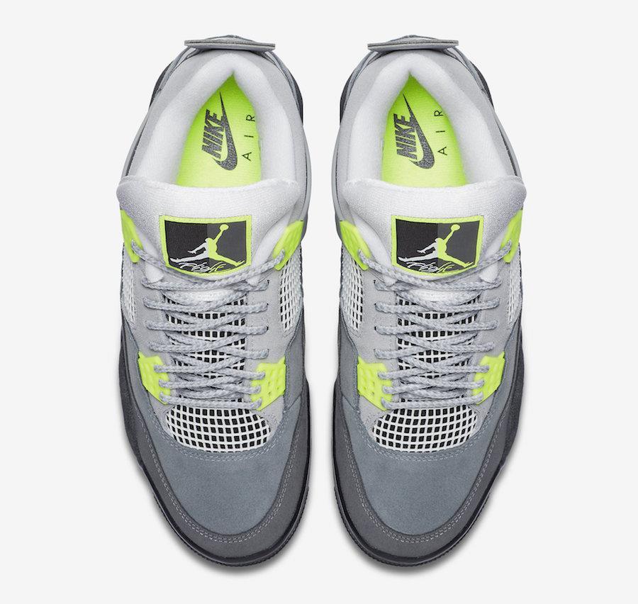 Nike Air Jordan 4 SE “Neon” Men's Basketball Shoes - CADEAUME