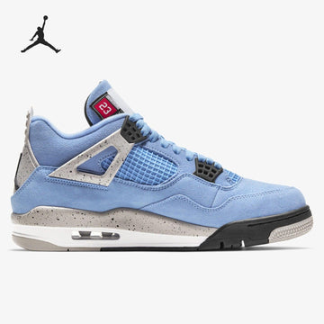 Nike Air Jordan 4 “University Blue�? Men's Basketball Shoes - CADEAUME