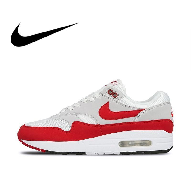 Nike AIR MAX 1 ANNIVERSARY Mens Running Shoes Sport Outdoor Sneakers Athletic Designer Footwear 2019 New Arrival 908375-103 - CADEAUME