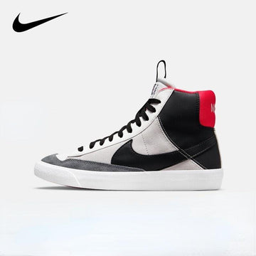 Nike big children's shoes Blazer Mid boys and girls high-top casual shoes non-slip wear-resistant children's sports shoes