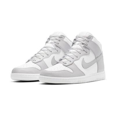 Nike Dunk High Grey and White High Top Casual Shoes Sneakers Sneakers Men&#39;s Shoes DD1399-100 DD1399-102 - CADEAUME
