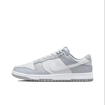 nike dunk low men&#39;s new sneakers leather panel shoes low-top light casual shoes - CADEAUME