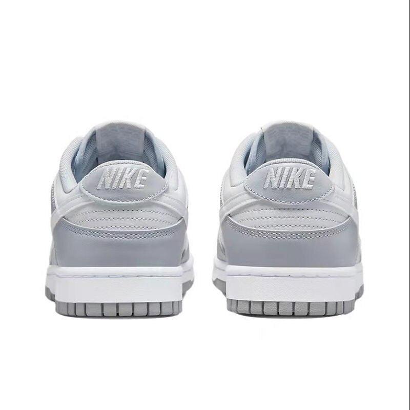 nike dunk low men&#39;s new sneakers leather panel shoes low-top light casual shoes - CADEAUME