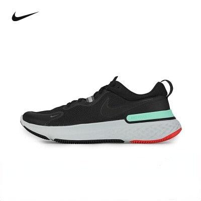 Nike men&#39;s shoes new REACT MILER sneakers cushioning breathable casual wear-resistant running shoes CW1777 CW1777-001 - CADEAUME