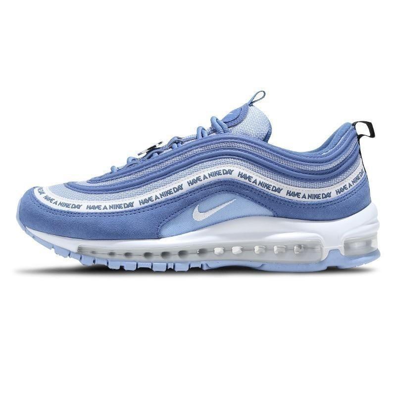 Nike official Air Max 97 Nd running shoes Smiling Face Blue Bullet Air Cushion sports sneakers BQ9130-400 - CADEAUME