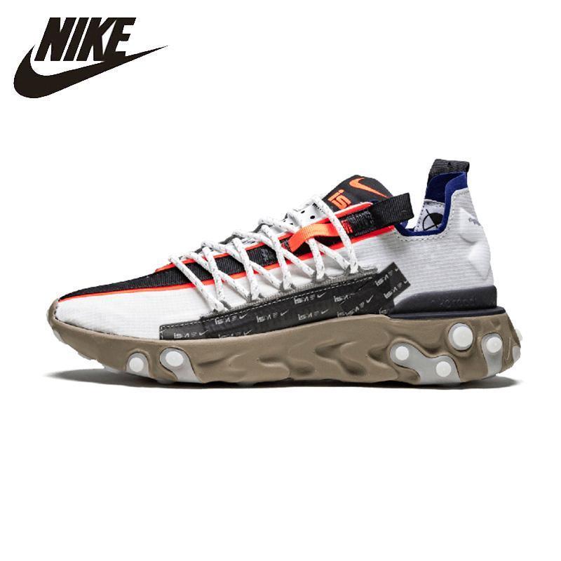 Nike React Low ISPA Man Running Shoes Breathable Anti-slip Sneakers #Ar8555-100 - CADEAUME