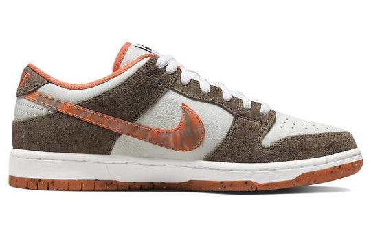 Nike SB Dunk Low QS x Crushed Skate Shop Olive Grey DH7782-001 - CADEAUME