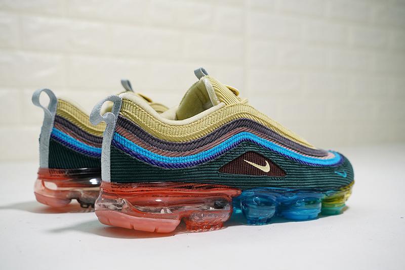 Original Authentic Nike Air VaporMax 97 VF SW Hybrid x Sean Wotherspoon Women's Running Shoes Sneakers 2018 New Arrival Athletic - CADEAUME