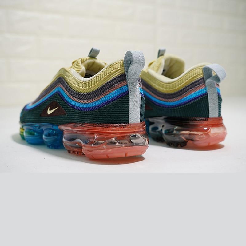 Original Authentic Nike Air VaporMax 97 VF SW Hybrid x Sean Wotherspoon Women's Running Shoes Sneakers 2018 New Arrival Athletic - CADEAUME