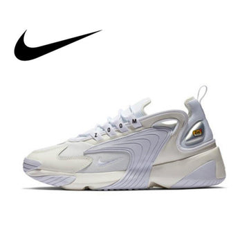Original Authentic Nike Zoom 2K WMNS Men's Running Shoes Pattern Restore Ancient Ways Dad Sneakers Motion 2019 New AO0269-101 - Cadeau Me
