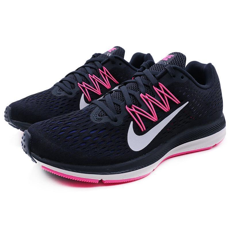 Original Authentic NIKE ZOOM WINFLO 5 Women's Running Shoes Sneakers Lace-up Athletic Breathable  Rubber  Lightweight Non-slip - Cadeau Me