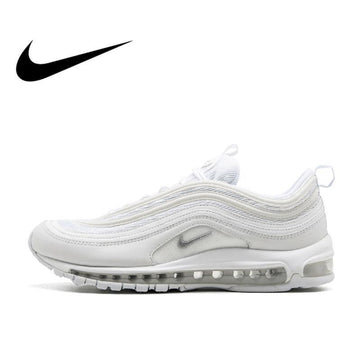 Original Official Nike Air Max 97 Men's Breathable Running Shoes Sports Sneakers men's classic Breathable Outdoor 921826-101