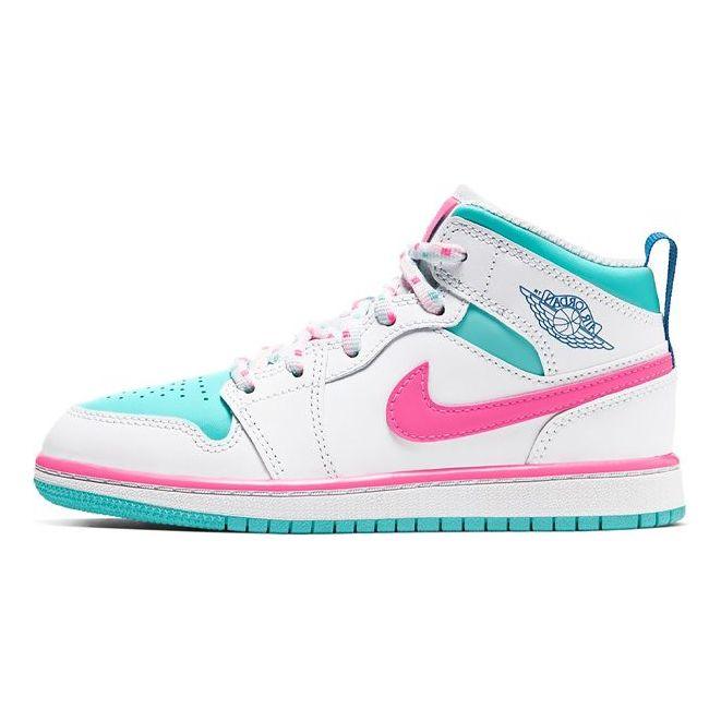(PS) Air Jordan 1 Mid 'Digital Pink' 640737-102 - CADEAUME