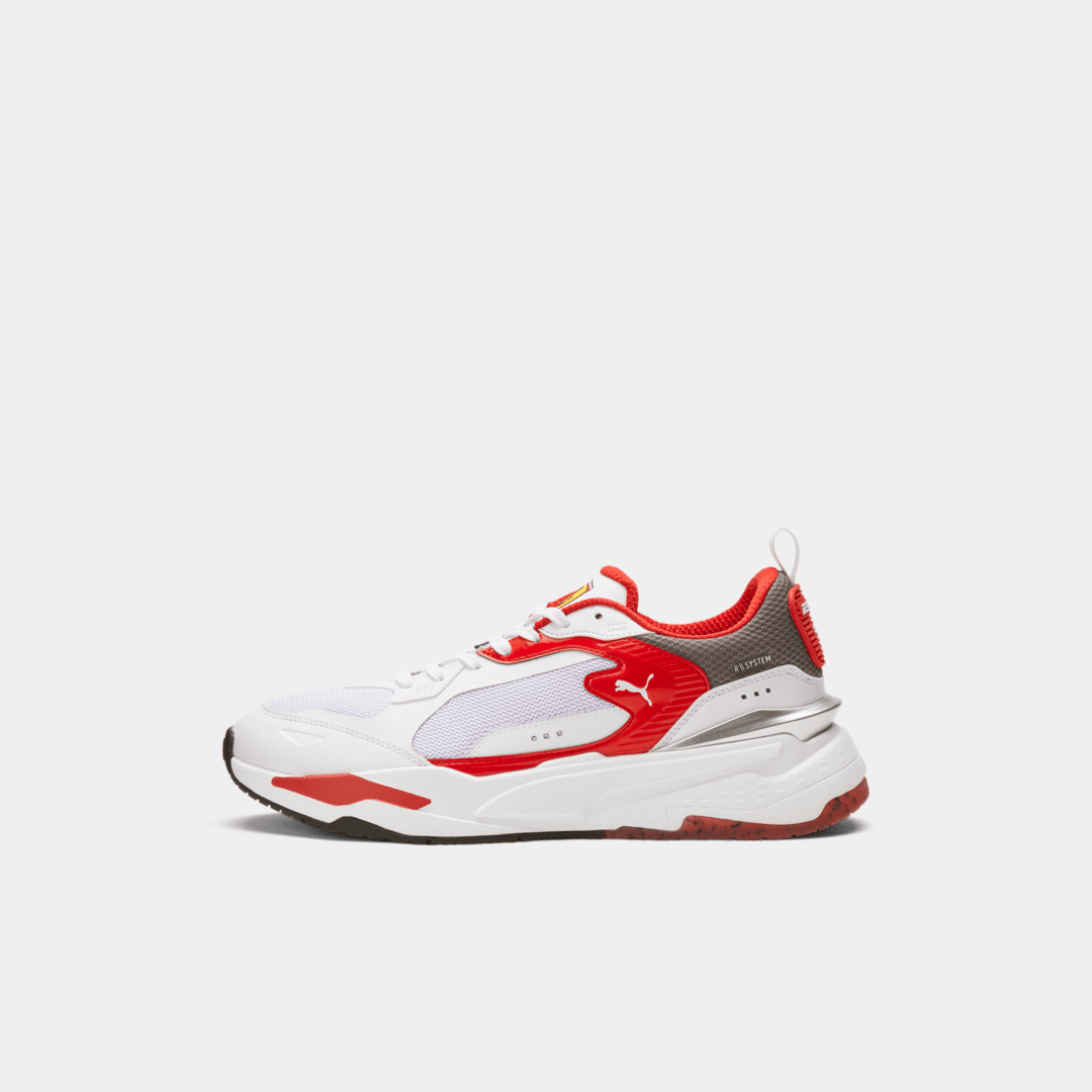 Puma Ferrari RS-Fast - 'Puma White/Rosso Corsa' - CADEAUME