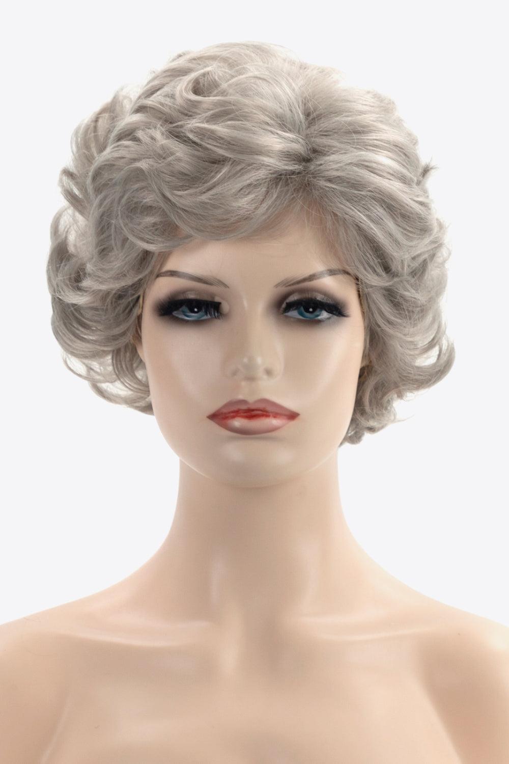 Synthetic Curly Short Wigs 4'' - CADEAUME
