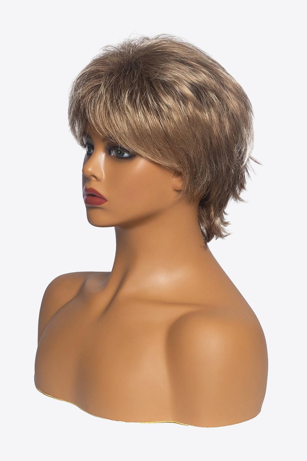 Synthetic Short Layered Wigs in Blonde 3'' - CADEAUME