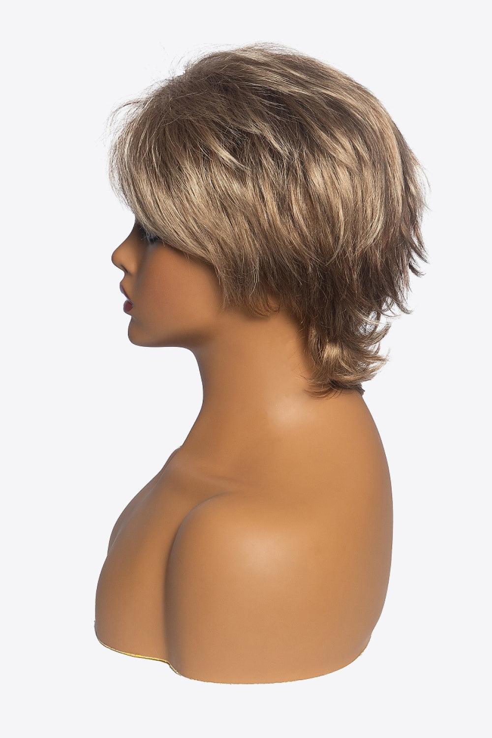 Synthetic Short Layered Wigs in Blonde 3'' - CADEAUME