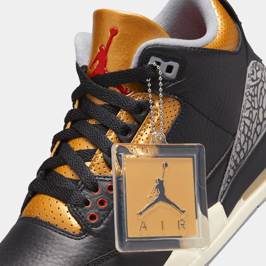 WMNS Air Jordan 3 Retro - 'Black Gold' - CADEAUME