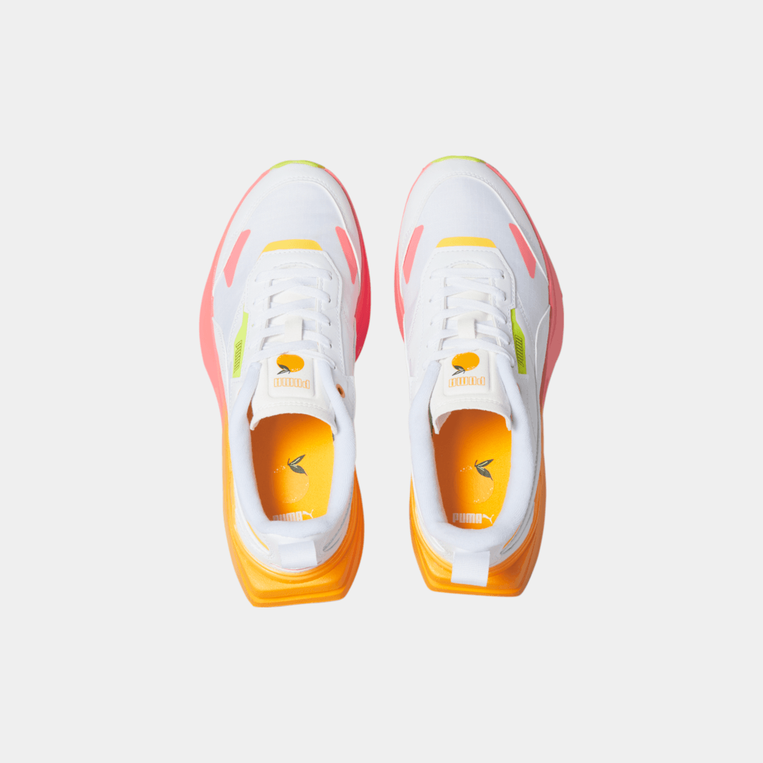 WMNS Puma Kosmo Rider SumSqu - 'Puma White/Lime Squeeze' - CADEAUME